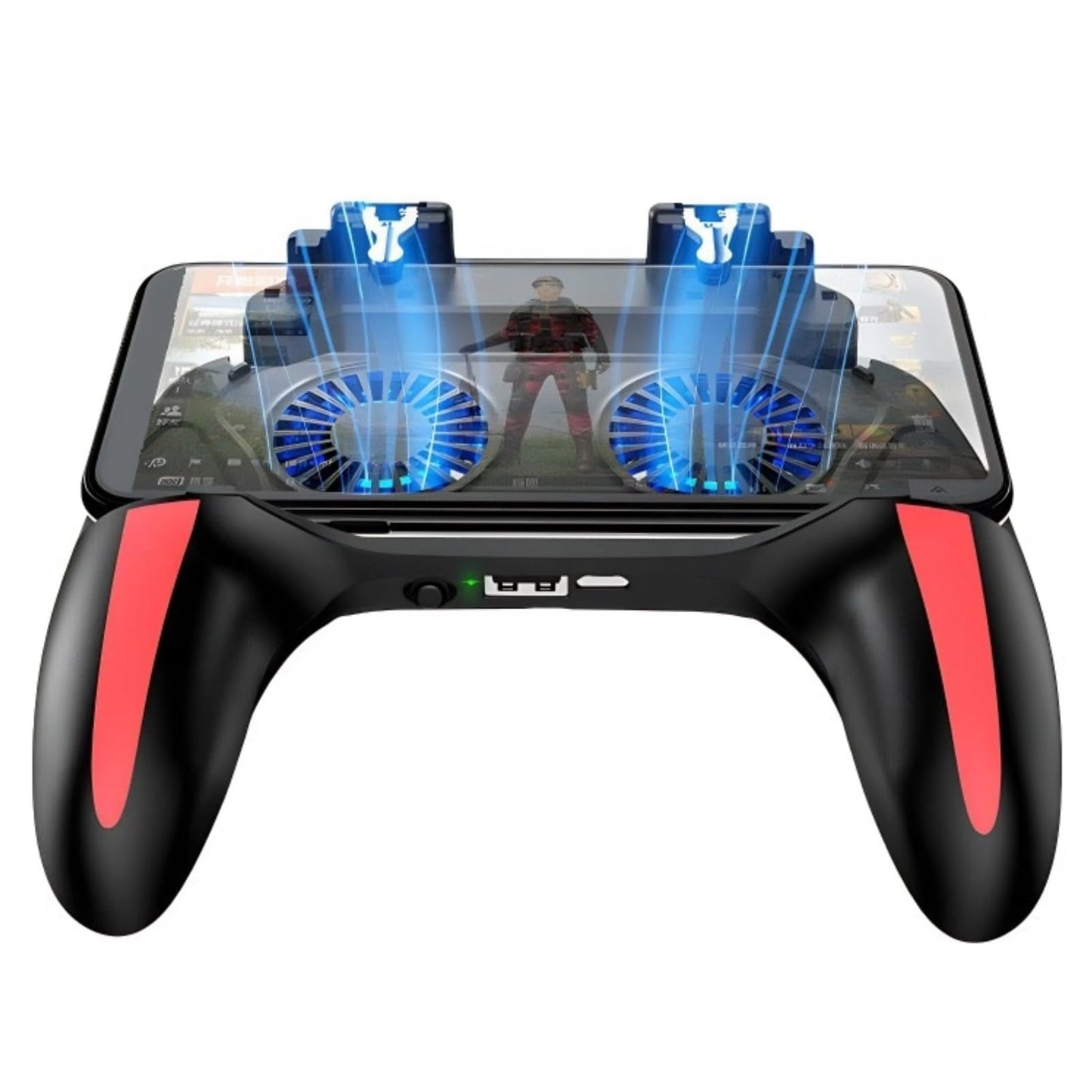 Hakeeta Mobile Phone Gamepad, Game Controller, Mobile Game Controller with Dual Cooling Fans, 2500mah / 5000mah Battery Optional