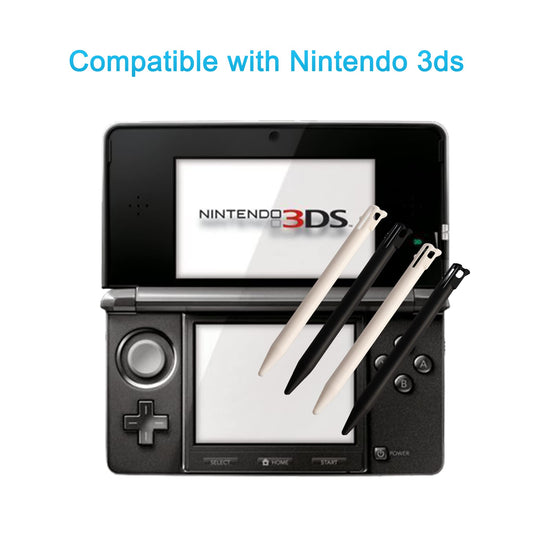 Xahpower 3DS Stylus Pen Set - 2 in 1 Combo Touch Styli, Multi Color, Compatible with Nintendo 3DS