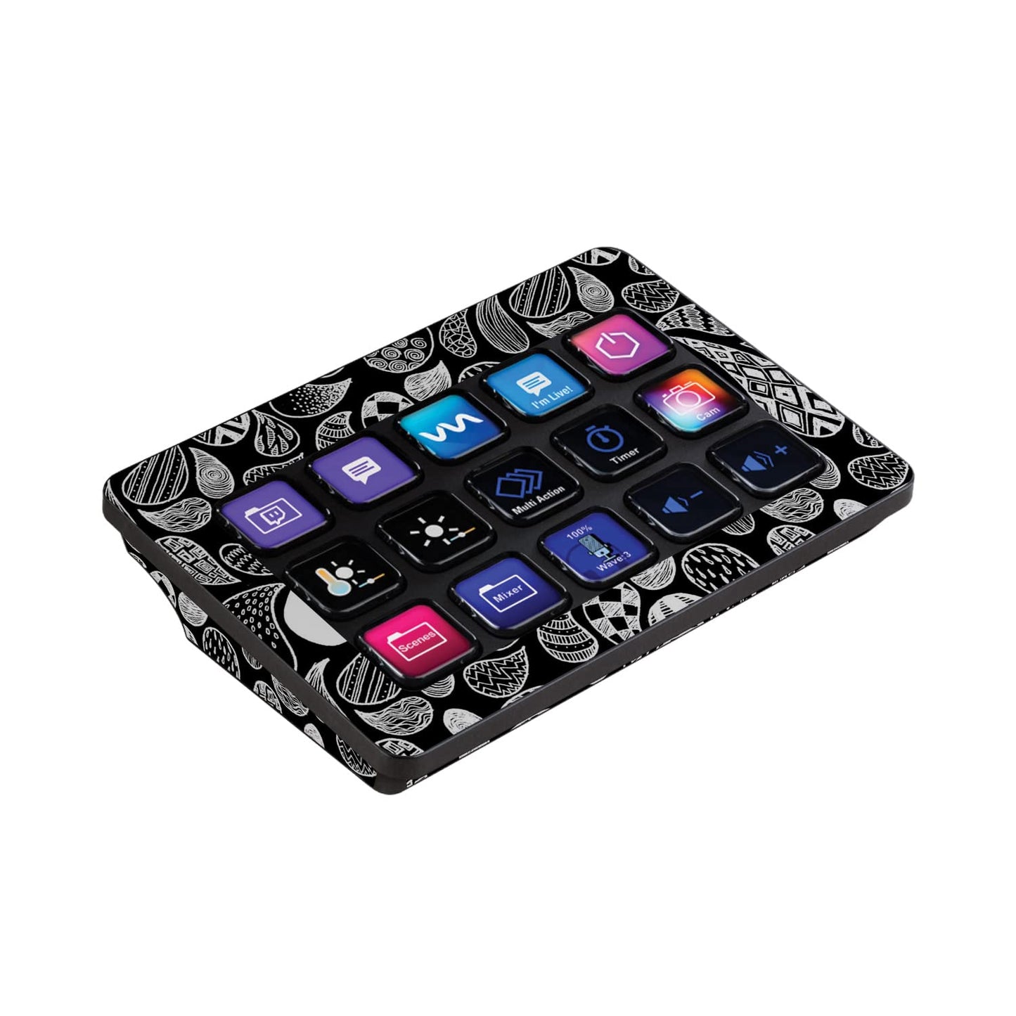 MightySkins Skin Compatible with Elgato Stream Deck MK.2 - Drops | Protective  Durable  and Unique Vinyl Decal wrap Cover | Easy to Apply  Remove  and Change Styles | Made in The USA