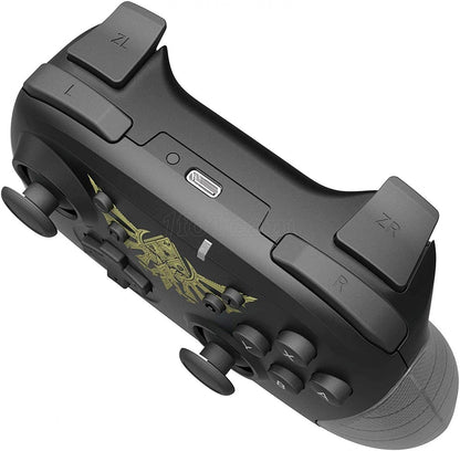 HORI Nintendo Switch USB-C Wireless HORIPAD (Zelda) - Black, Model NSW-234U, Officially Licensed by Nintendo