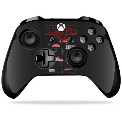 MIGHTY SKINS Xbox One X Controller Skin - Durable Vinyl Decal - Strange Map Design - Easy to Apply & Remove - Made in the USA
