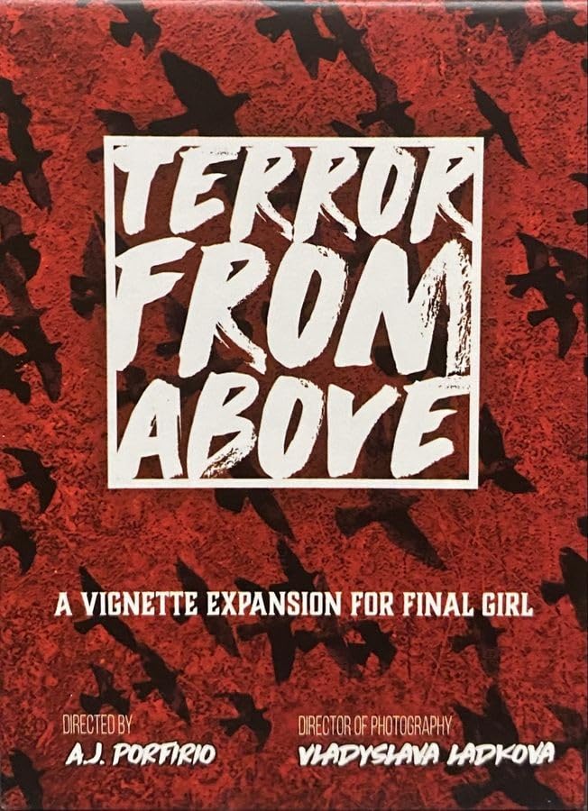 Van Ryder Games Final Girl: Terror from Above Expansion - Horror Board Game, Red, 2.8x3.7x0.8 inches, Model 223442