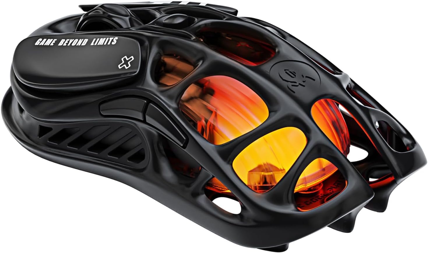 GravaStar M2 Wireless Gaming Mouse - 26,000 DPI, Lightweight, Stealth Black, 5 Programmable Buttons, Dynamic RGB Lights