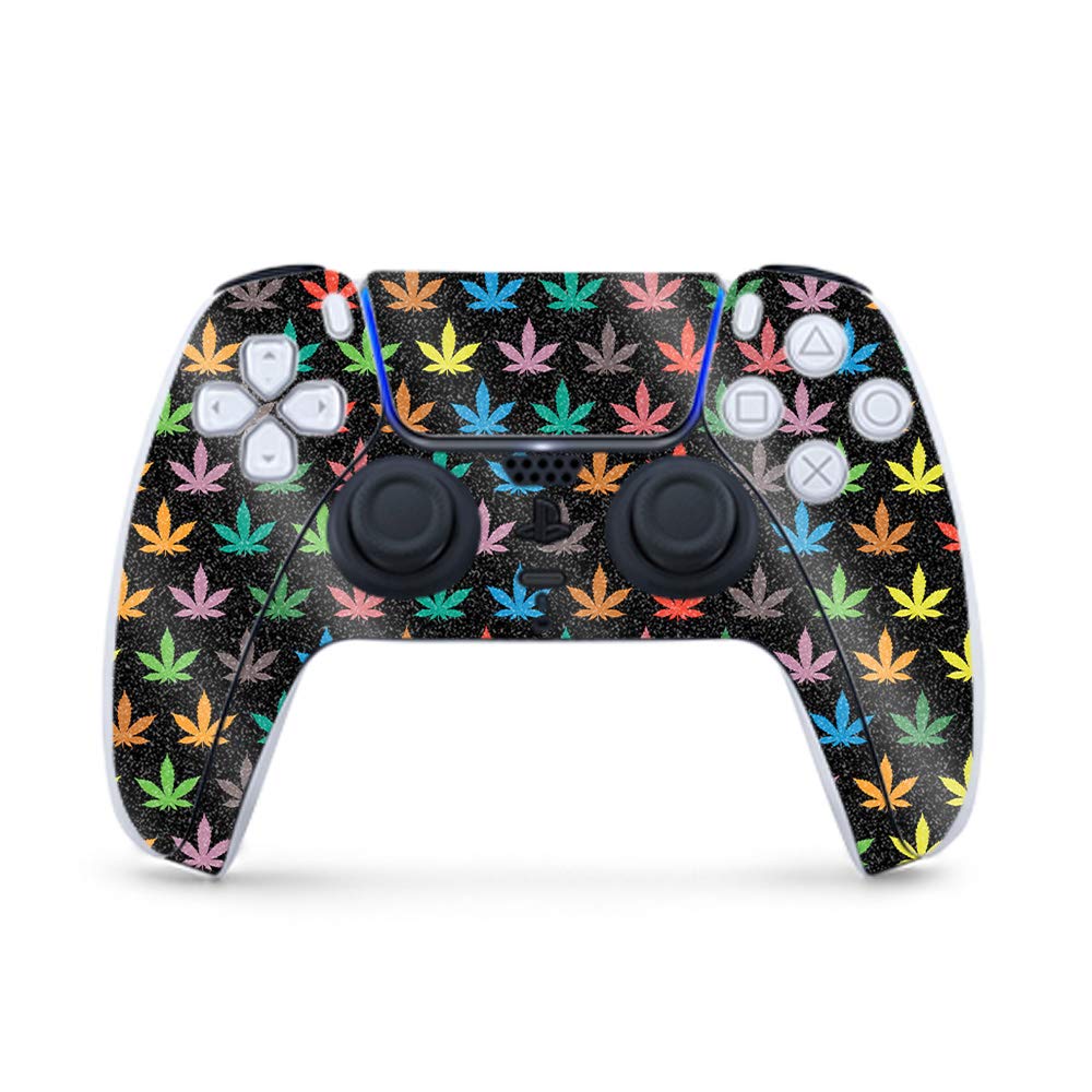 MightySkins Glossy Glitter Gaming Skin for PS5 / PlayStation 5 Controller - Sticky Icky Icky | Durable High-Gloss Glitter Finish | Easy to Apply and Change Style | Made in The USA