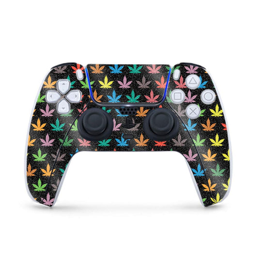MightySkins Glossy Glitter Gaming Skin for PS5 / PlayStation 5 Controller - Sticky Icky Icky | Durable High-Gloss Glitter Finish | Easy to Apply and Change Style | Made in The USA