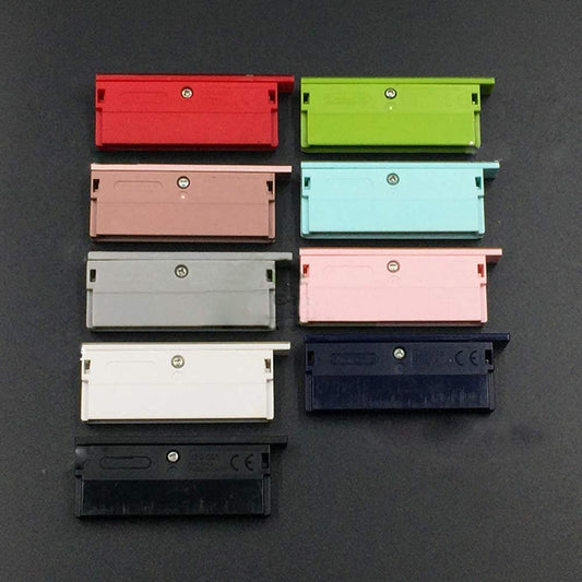 Dust Proof Cover Card Slot Cover Cap Dust Plug Case for NDSL NDS Lite (Red)