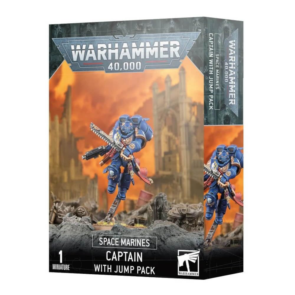 Games Workshop - Warhand tool 40 000 - Space Marines: Captain with Jump Pack (2023 Edition)