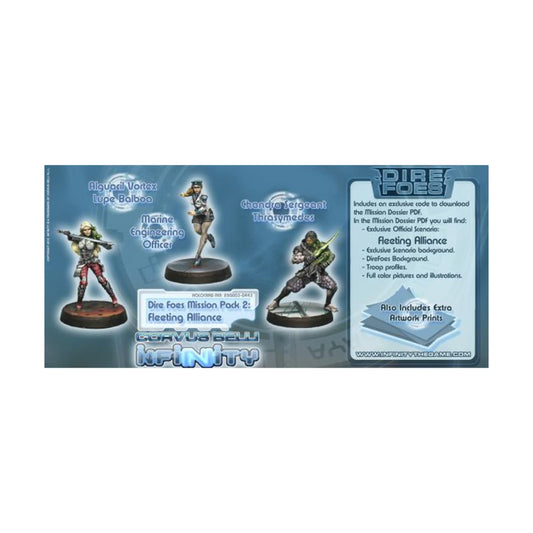 Infinity: Dire Foes Mission Pack 2 - Engaging Strategy Game by Infinity