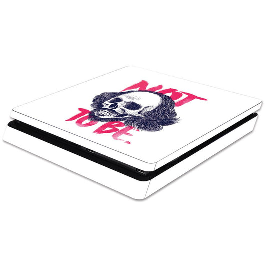 MIGHTY SKINS Sony PS4 Slim Console Skin - Durable Vinyl Decal Wrap, Easy to Apply, Unique Design, Not To Be Model SOPS4SL-Not To Be