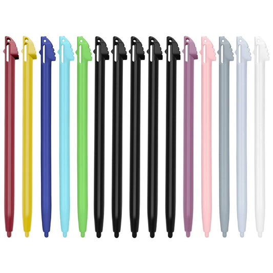 FENGWANGLI Stylus Pen for Nintendo 3DS XL - 15 Pcs Portable Touch Pens, 11 Colors, Model RTT-3DSXLXL-0001