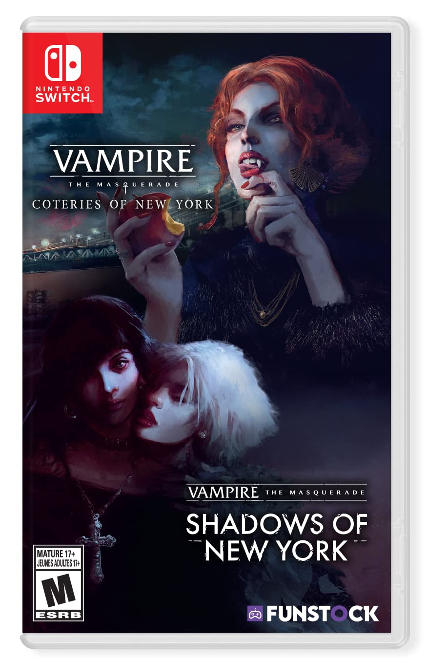 Vampire the Masquerade Coteries and Shadows of New York Collectors Edition - Nintendo Switch