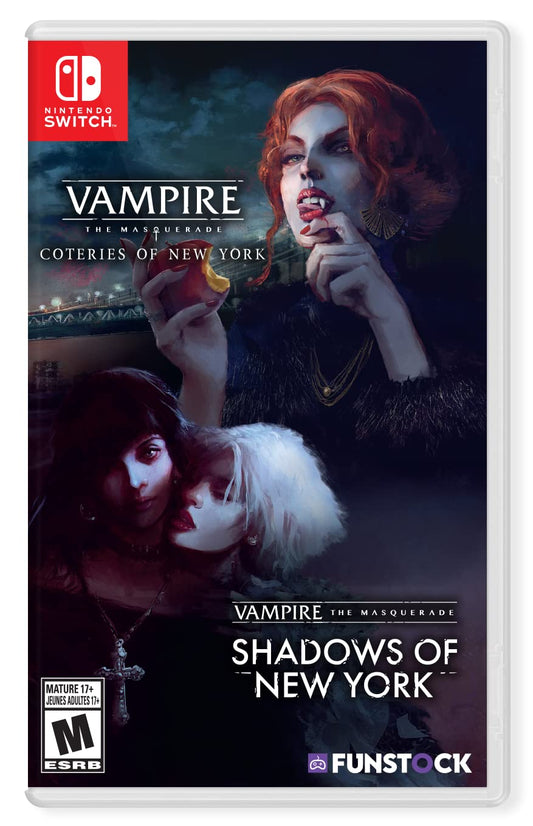 Vampire the Masquerade Coteries and Shadows of New York Collectors Edition - Nintendo Switch