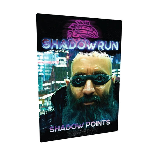Catalyst Game Labs Shadowrun RPG: Shadow Points, Purple, Model 97770, Paper Material