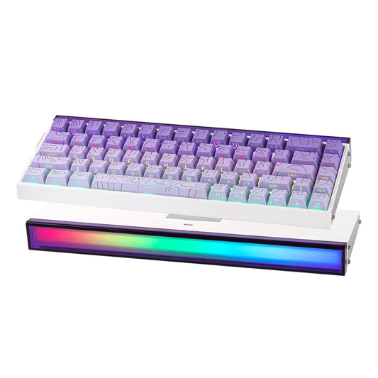 Ematerial nameAKER Aula Hero68 HE Wired Magnetic Gaming Keyboard  0.01mm Adjustable Actuation  Rapid Hall Effect Switch  8kHz Polling  5-Layer Sound Dampening  RGB Box & Backlight (Purple)