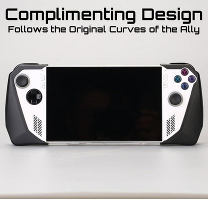 BreedGaming Ergo Comfort Grips Case for ASUS ROG Ally Z1 & Z1 Extreme - Black Protective Gripcase
