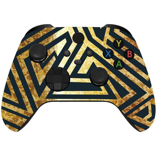 ProControllers LLC Wireless Custom Controller Compatible with PC  Windows 10+  Series X/S & One (Golden Apex)