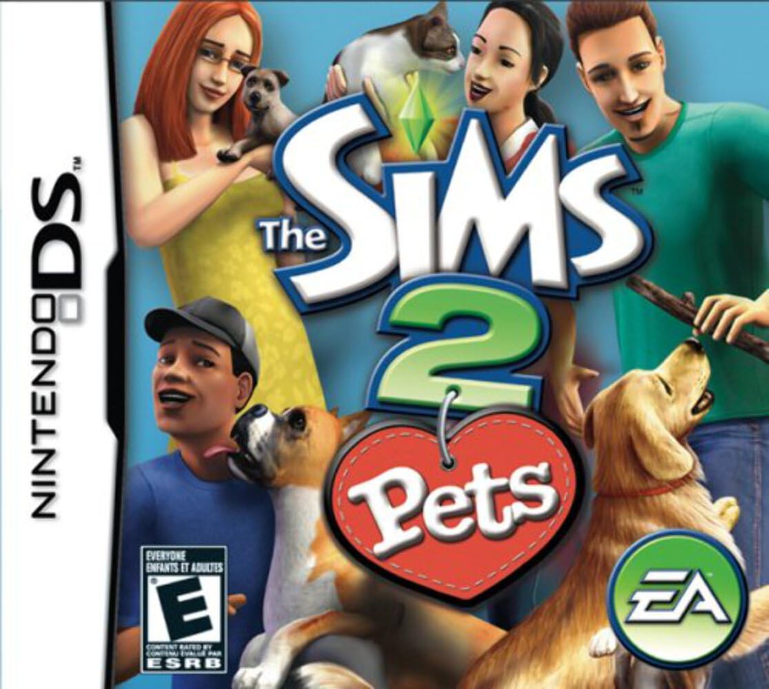 Electronic Arts The Sims 2 Pets - Nintendo DS Game, Model 15246, Fun Pet Simulation