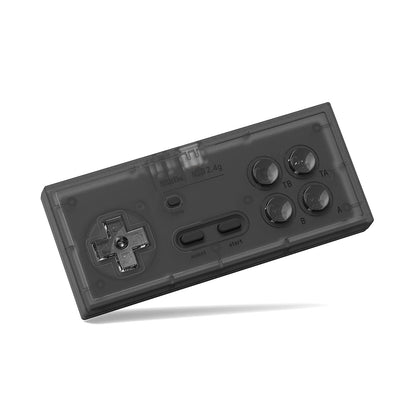 8Bitdo N30 Wireless Gamepad for NES - Transparent Edition, 123.8mm x 53.5mm x 19.7mm