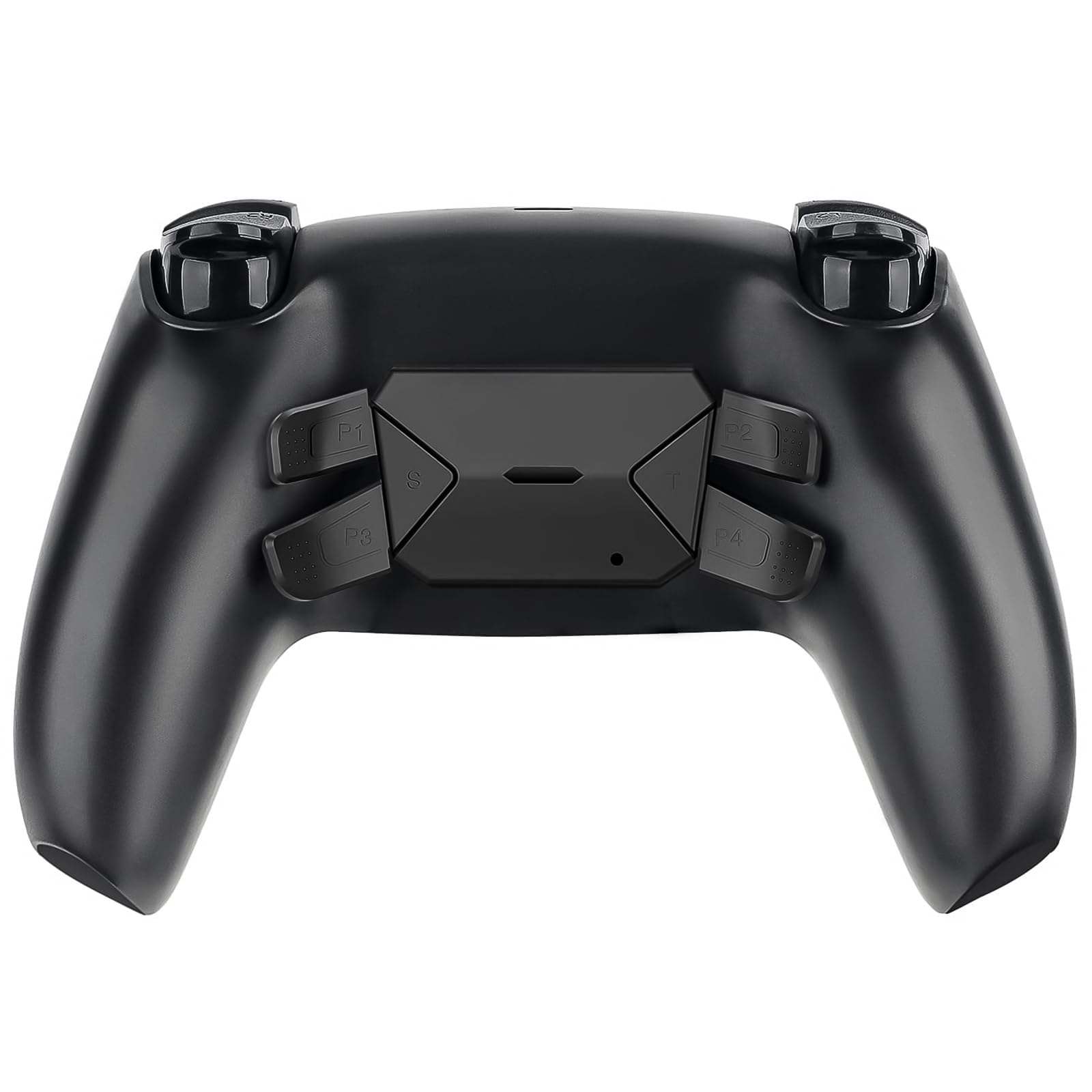 TOMSIN Back Paddles Kit for PS5 Controller BDM 010&BDM 020  4 Programmable Remap Back Button Parts for PS5 Controller (only for Model BDM 010&020)-Black