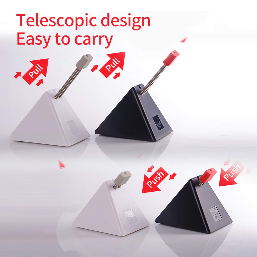 HOTLINEGAMES Mouse Bungee Cord Management System for Esports - New White, Model 741802069610