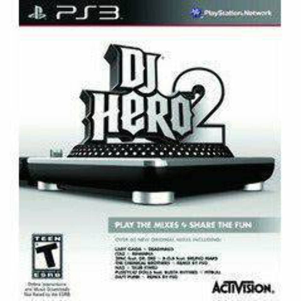ACTIVISION Dj Hero 2 Software for Playstation 3 - Model 961647 - Stand Alone Edition