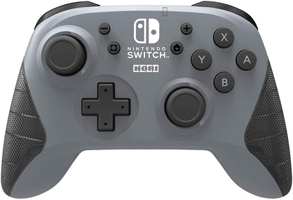HORI Nintendo Switch Wireless HORIPAD Controller - Gray, Model NSW-175U, Officially Licensed by Nintendo