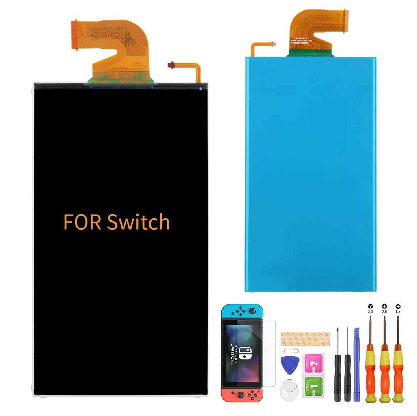 A-MIND LCD Display Screen Replacement for Nintendo Switch HAC-001 1st Gen  Repair Parts with Screen Protector  Compatible with Nintendo Switch 2017 Model (Not for OLED Version)