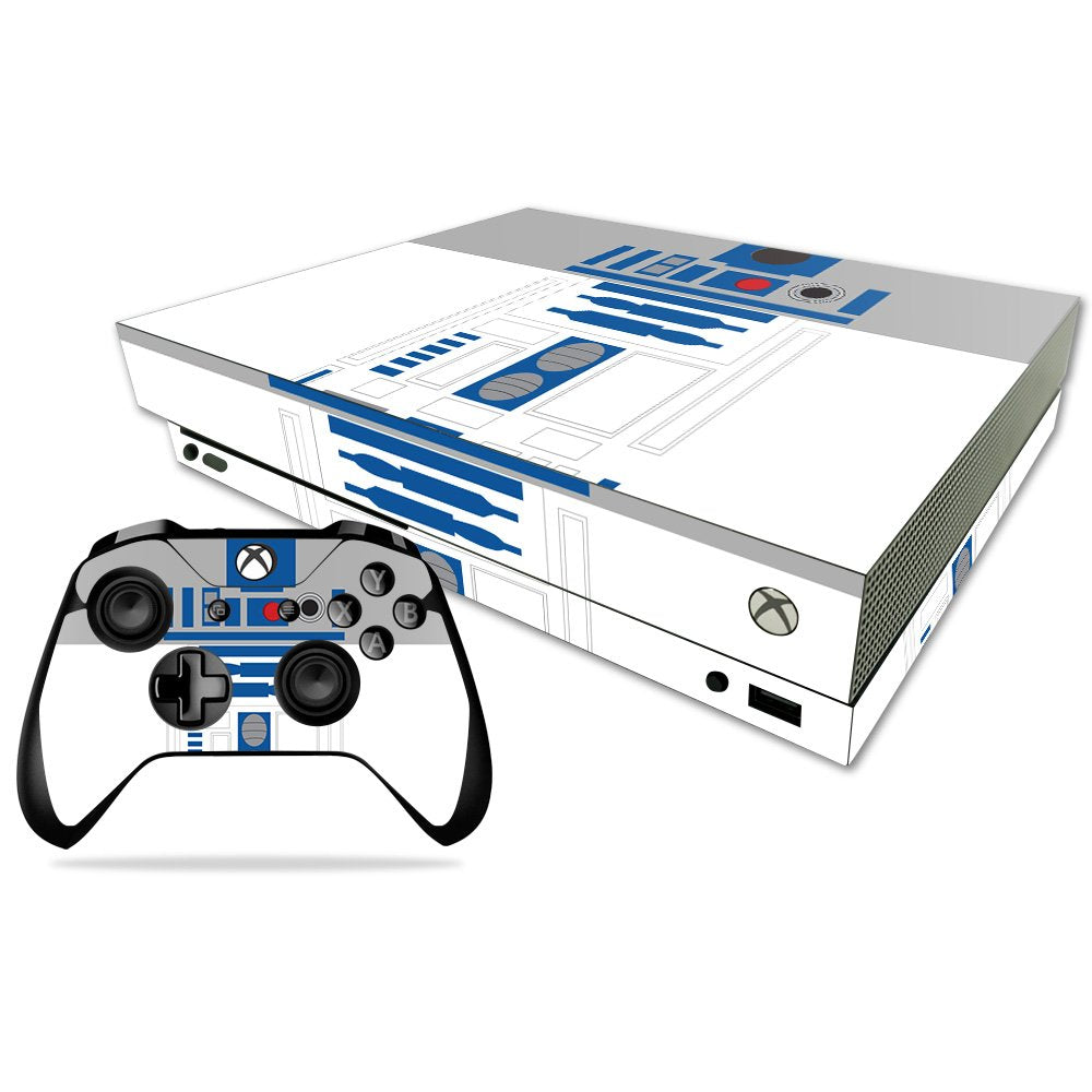 MIGHTY SKINS Xbox One X Skin - Cyber Bot | Durable Vinyl Decal Wrap | Easy to Apply & Remove | Model: MIXBONXCMB-Cyber Bot