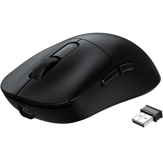 MANBASNAKE ATTACK SHARK X3 Wireless Gaming Mouse - 49g, 26K DPI, 200h Battery, Ergonomic Design, Black