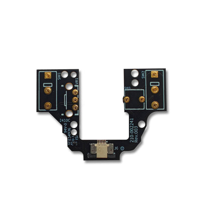 Hokeyio Hot-Swap Micro Switch PCB Kit for Logitech G Pro X Superlight - ENIG Gold Pads, 6-Claw Clamps, Fix Double-Click, GPX Color