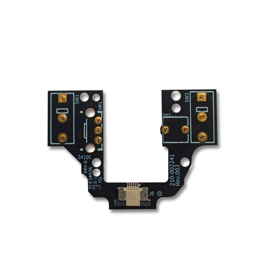 Hokeyio Hot-Swap Micro Switch PCB Kit for Logitech G Pro X Superlight - ENIG Gold Pads, 6-Claw Clamps, Fix Double-Click, GPX Color