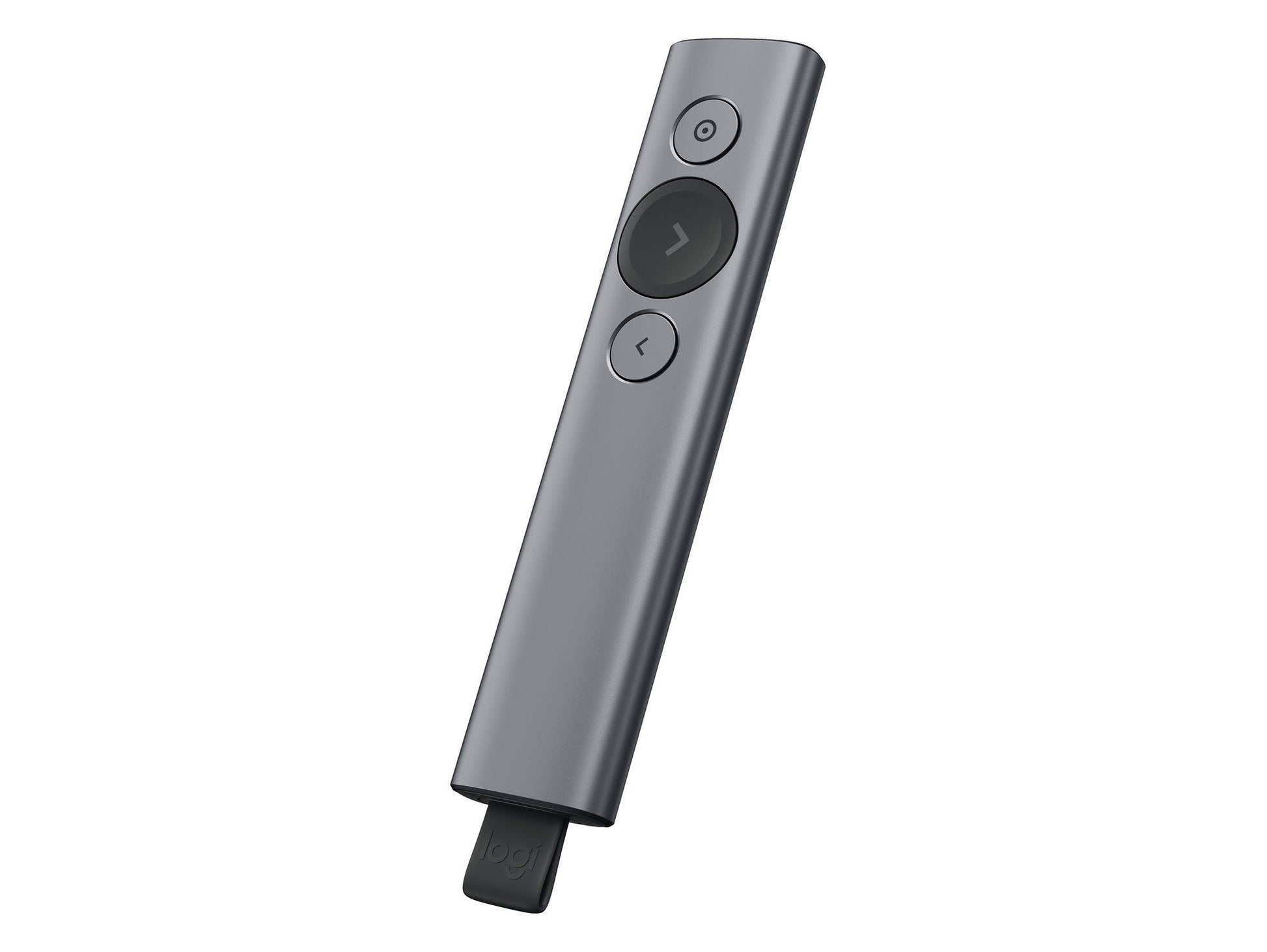 Logitech Spotlight Presentation Remote, Model 910-004861, Grey Color