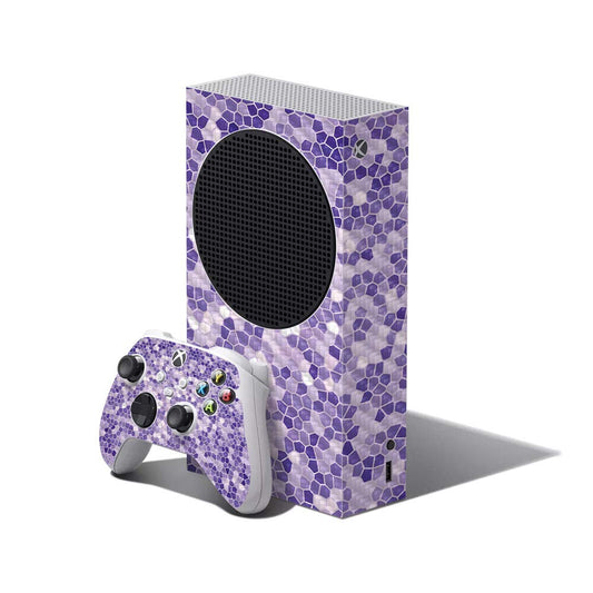 MIGHTY SKINS Carbon Fiber Skin Compatible with Xbox Series S Bundle - Stained Glass | Protective  Durable Textured Carbon Fiber Finish | Easy to Apply | Made in The USA (CF-MIXBSERSCMB-Stained Glass)