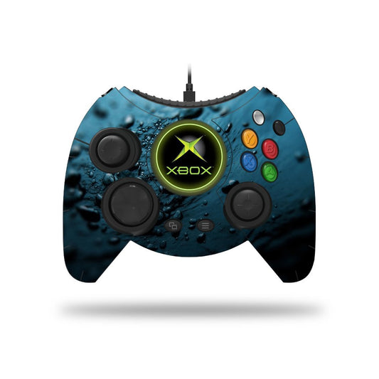 MIGHTY SKINS Xbox One Hyperkin Duke Controller Skin - Blue Storm, Durable Vinyl Wrap, Easy Application, Model MIXBDUCO-Blue Storm