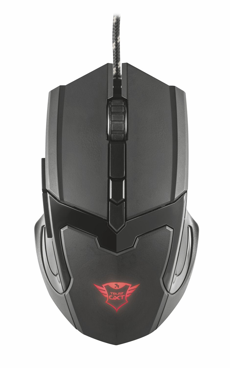 Trust Gaming GXT 101 Gaming Mouse - 600-4800 DPI, 6 Buttons, Black, Model 21231