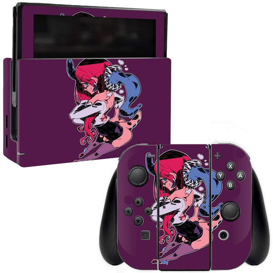 MIGHTY SKINS Nintendo Switch Skin - Succubus | Durable Vinyl Decal Cover, Easy to Apply/Remove, Model NISWI-Succubus