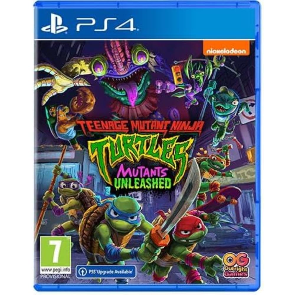 Outright Games Teenage Mutant Ninja Turtles: Mutants Unleashed - PS4
