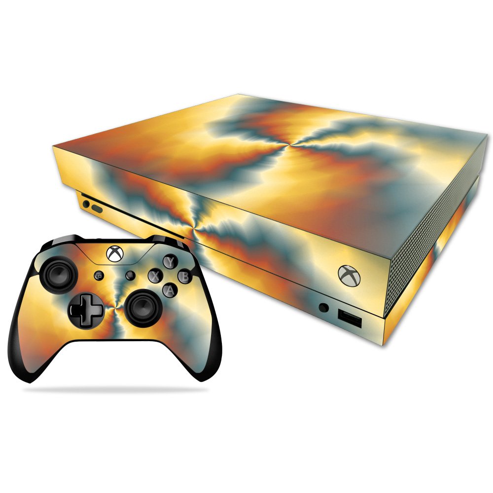 MIGHTY SKINS Xbox One X Skin - Eye of The Storm Vinyl Decal Wrap, Durable & Easy to Apply, Model MIXBONXCMB-Eye Of The Storm