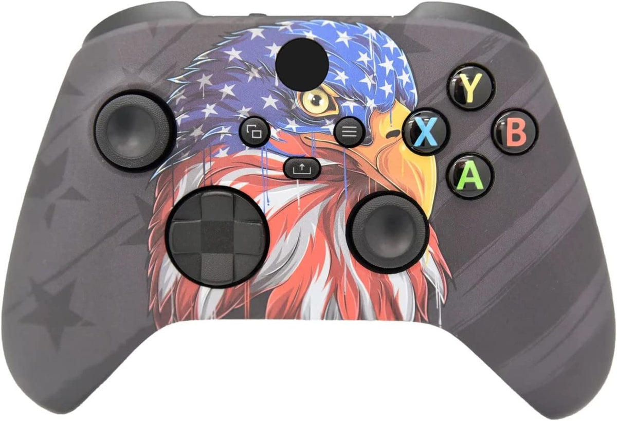 Wireless Custom Controller Compatible with PC  Windows 10+  Series X/S & One (Series X/S Freedom Eagle)