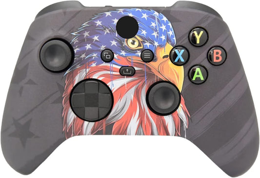 Wireless Custom Controller Compatible with PC  Windows 10+  Series X/S & One (Series X/S Freedom Eagle)