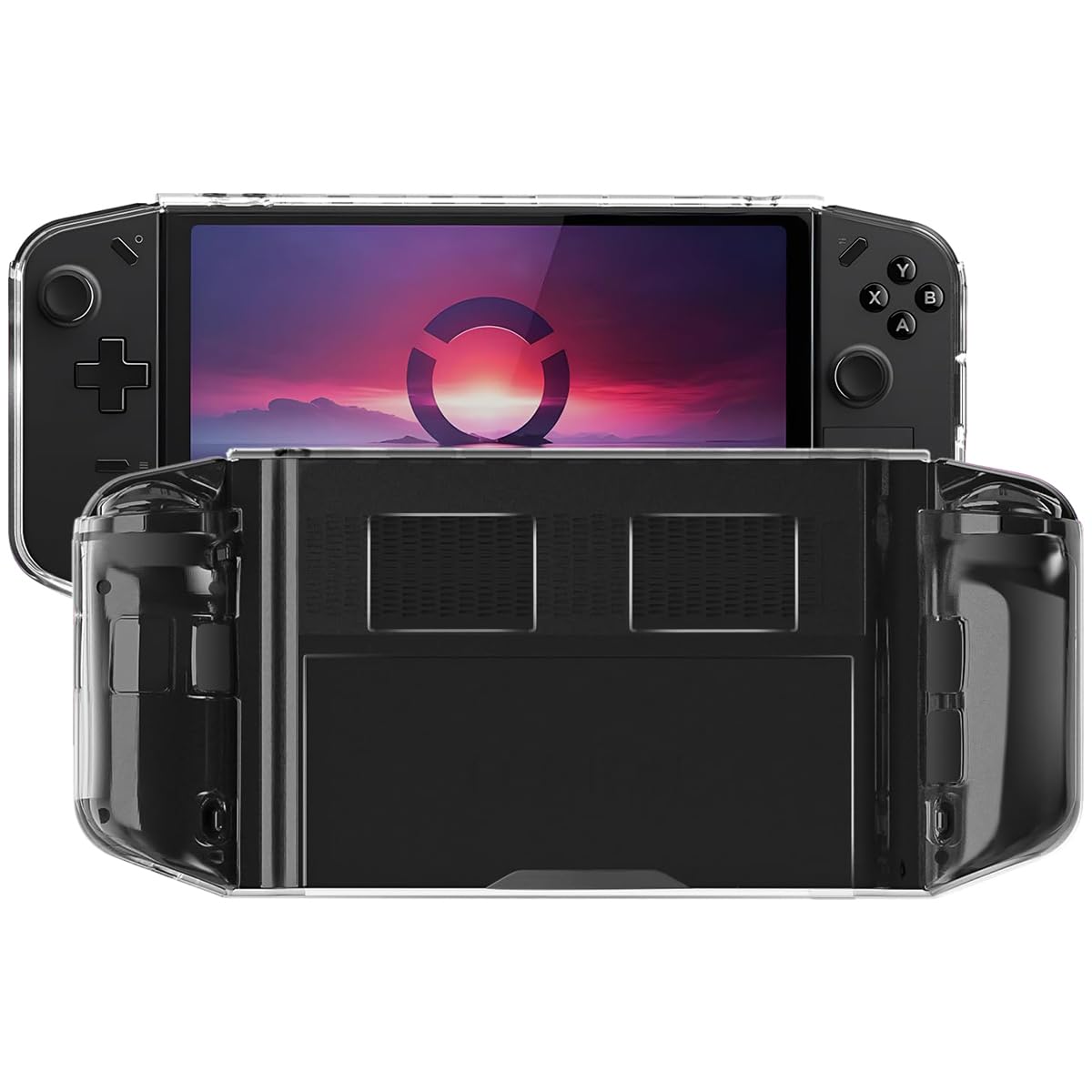 Miimall Clear Case for Lenovo Legion Go  Soft TPU Dust Cover Full Protection Anti-Fingerprint Scratch Resistance Protective Cover Case for Lenovo Legion Go Gaming Handheld(Clear)
