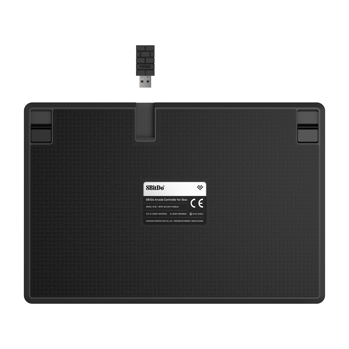 8BitDo Arcade Controller for Xbox & PC - Wireless, Low-Profile Switches, RGB Lighting, Black