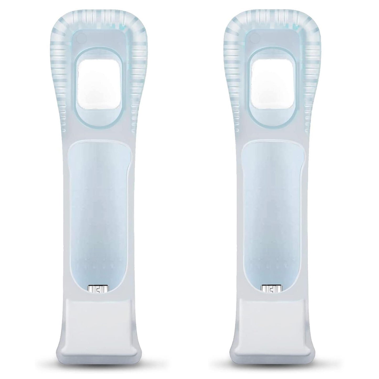 DTOL Wii Motion Plus Remote Attachment - White 2 Pack Sensor Controllers