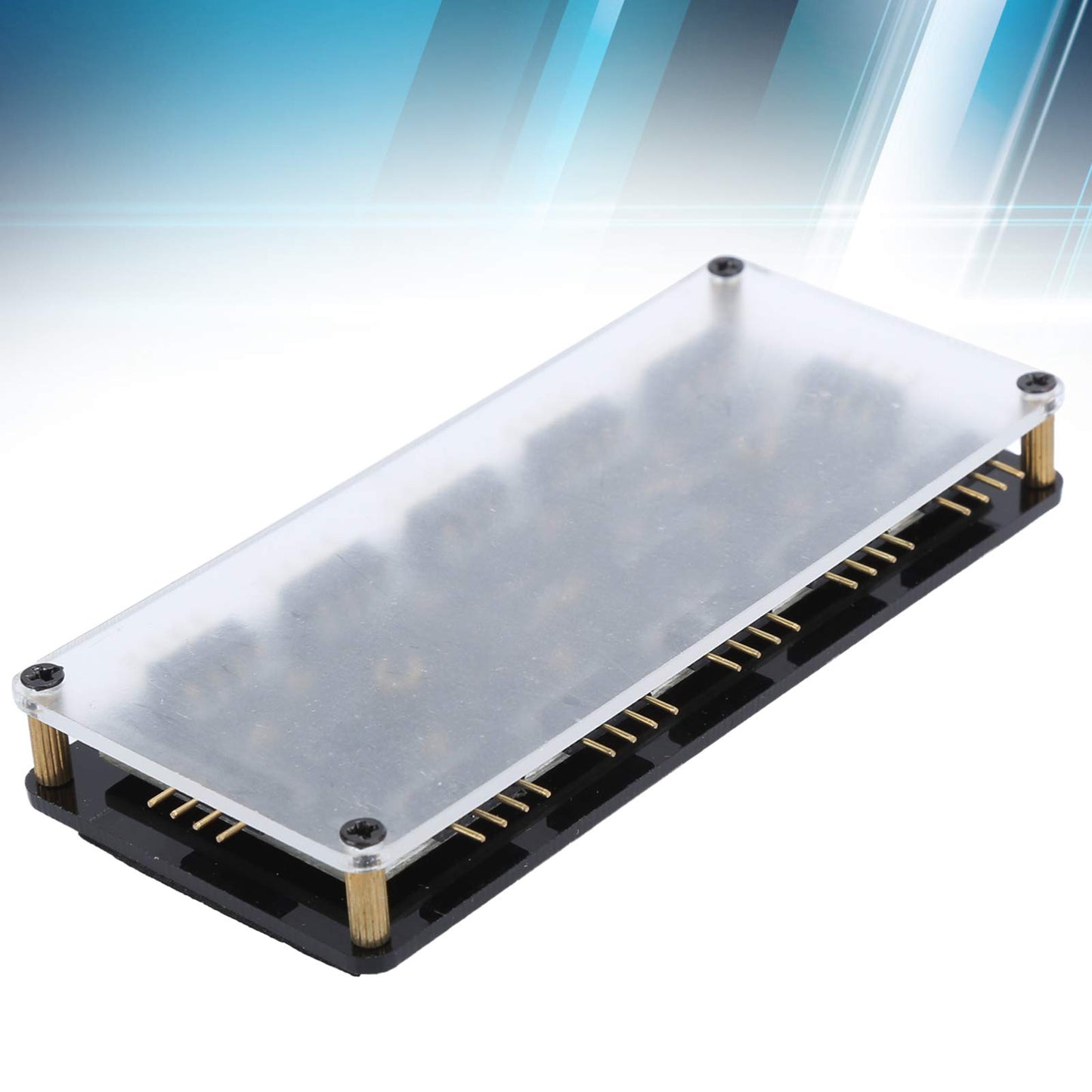 Socobeta 12V 4-Pin RGB LED Splitter Hub, 11-Port RGB Controller for PC Desktop Motherboard