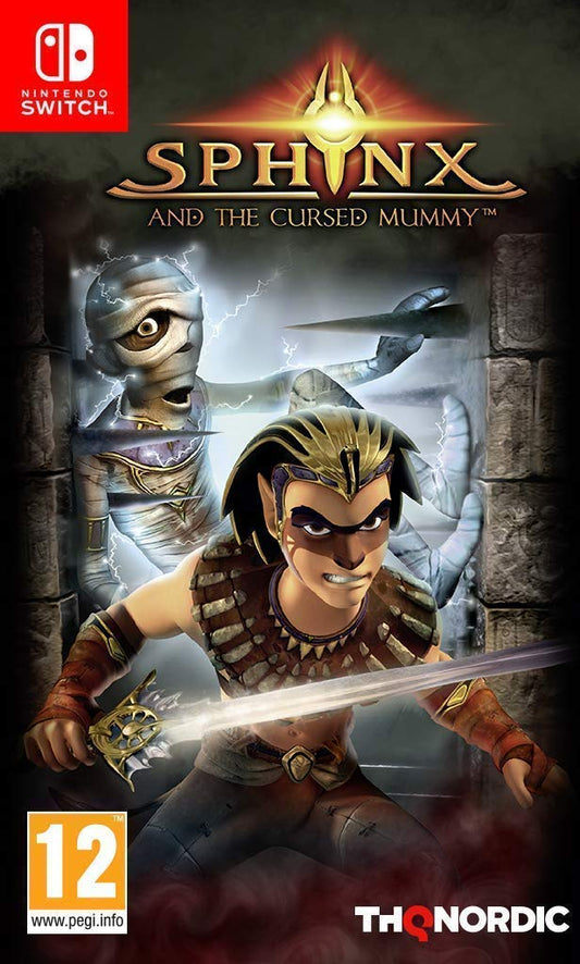THQ Nordic Sphinx and the Cursed Mummy - Nintendo Switch Game, Model 9120080073839