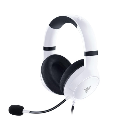 Razer Kaira X Wired Headset - TriForce 50mm Drivers, HyperClear Mic, White, Model RZ04-03970300-R3U1, Compatible with Xbox & PC