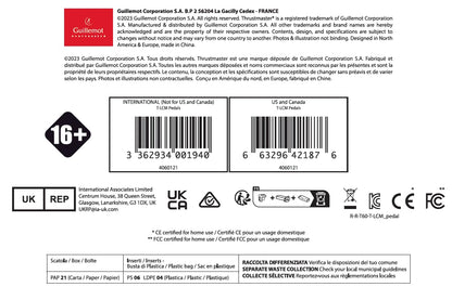 THRUSTMASTER T-LCM Loadcell Pedal Set for PS5/PS4/Xbox Series X|S/PC - Black, Model 4060121