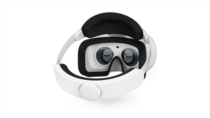 Lenovo Mirage Solo VR Headset - Standalone with Worldsense Tracking, QHD Display, White, Model ZA3C0003US