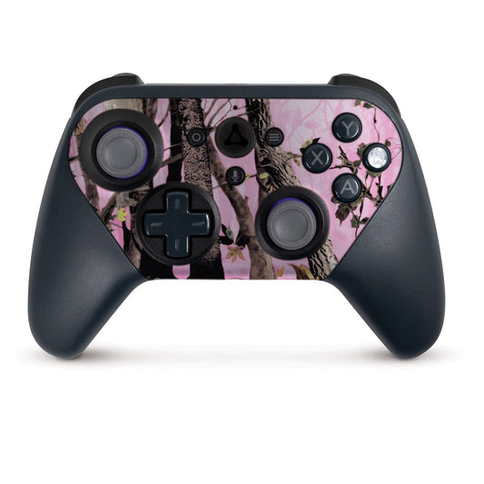 MightySkins Skin Compatible with Amazon Luna Controller - Pink Tree Camo | Protective  Durable  and Unique Vinyl Decal wrap Cover | Easy to Apply  Remove  and Change Styles | Made in The USA