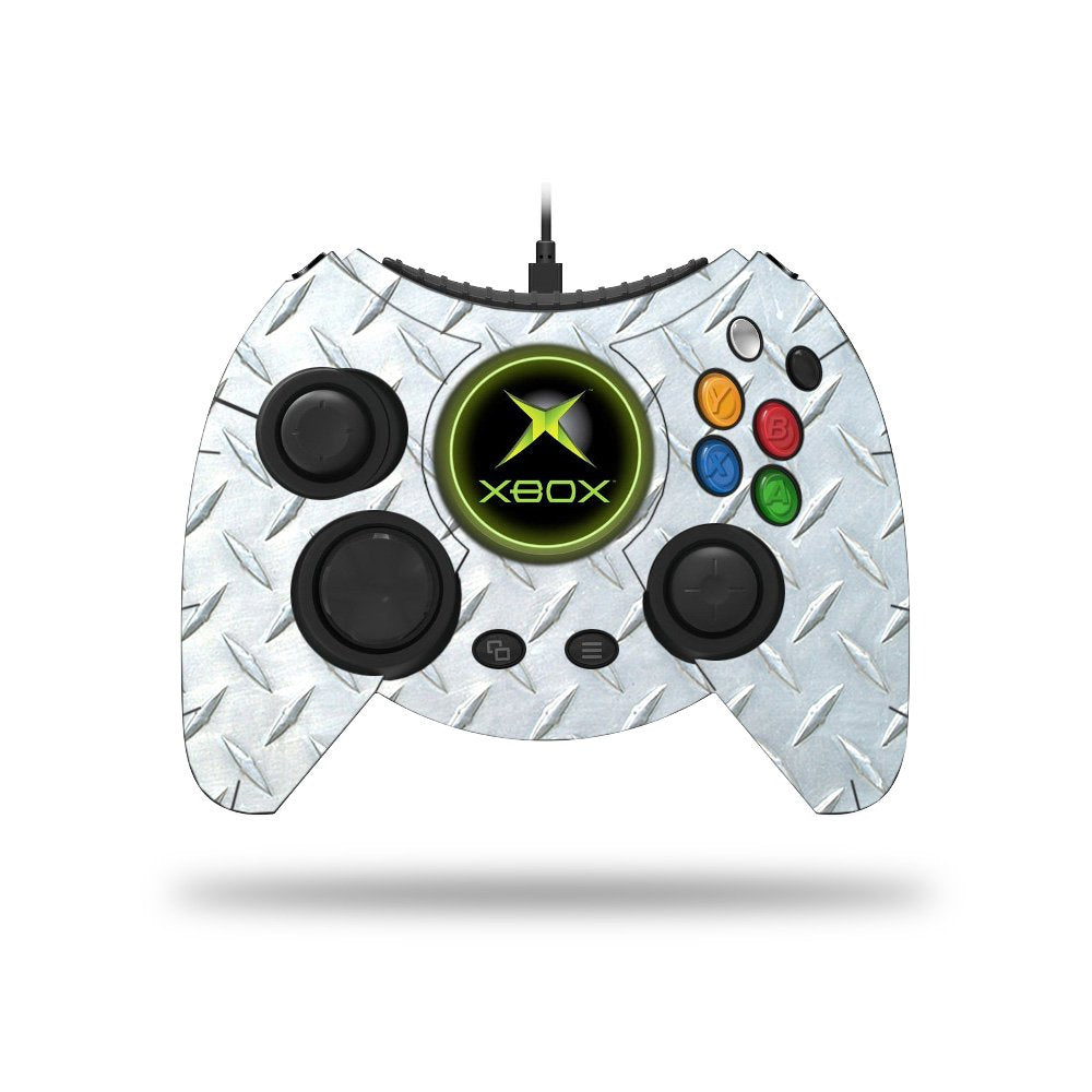 MIGHTY SKINS Xbox One Hyperkin Duke Controller Skin - Diamond Plate, Durable Vinyl Wrap, Easy Apply/Remove, Made in USA